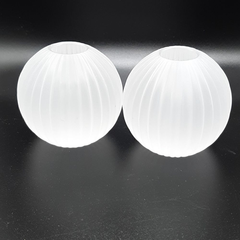Vintage Sasaki crystal candle holders
